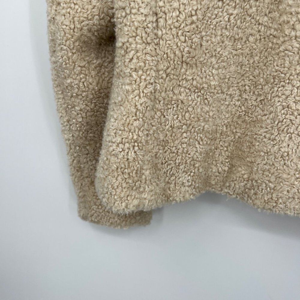 Pendleton Ladies' Fuzzy Zip Jacket Coat Teddy Bear Fall Winter Sherpa Fleece med - Picture 12 of 15